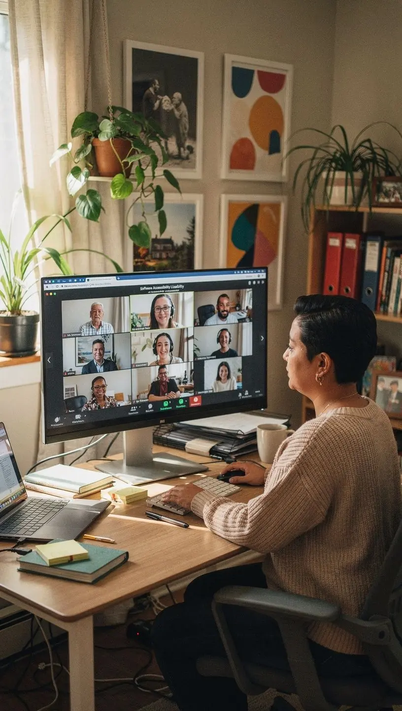 Accessibility features evaluation in modern software applications