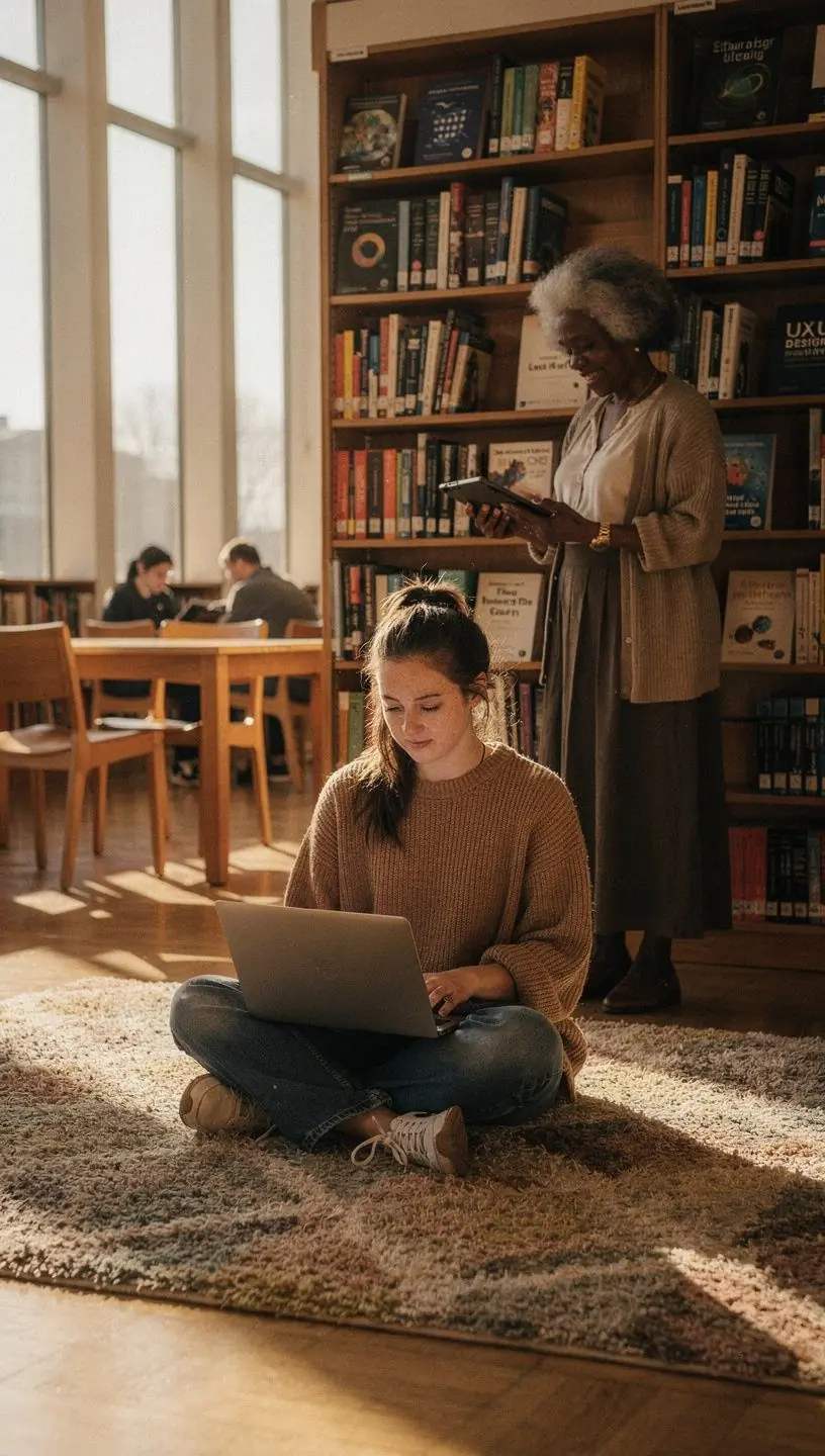 Modern office environment